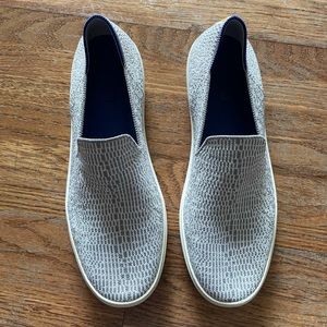 Rothys Opal python sneakers